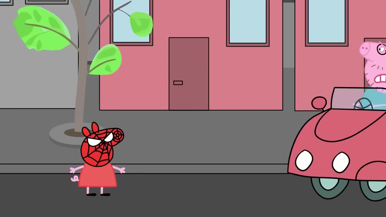 Peppa Spider Pig vs George Venom Peppa Pig