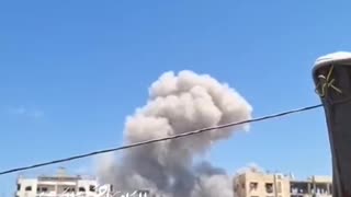 Israeli strikes on Gaza today