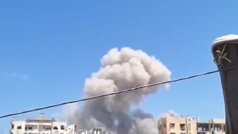 Israeli strikes on Gaza today