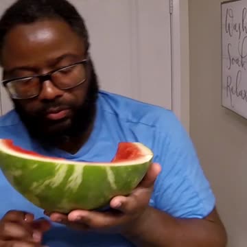 Ate Up A Big O Watermelon