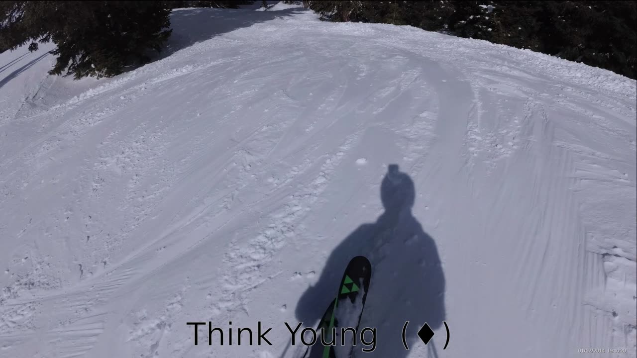 Snowbird Cirque to bottom