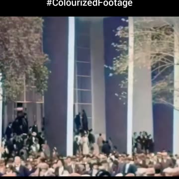 Paris 1930 life in the city 🇫🇷 Bustling streets and cafés ☕ #Colourized