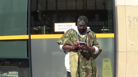 Part 1 Hebrew Israelites Street Teaching 10-8-2025 The Hague (Netherlands) Revelation 18
