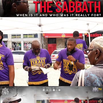 NEW VIDEO PREMIERING TODAY @12:00PM‼️🚨⬇️ABOUT "THE SABBATH"
