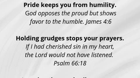 5 Reasons God Doesn’t Hear Your Prayers