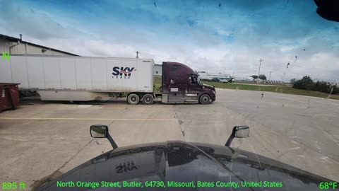 #1023 IRL American Trucking. Owner Operator. IL to IN to Missouri