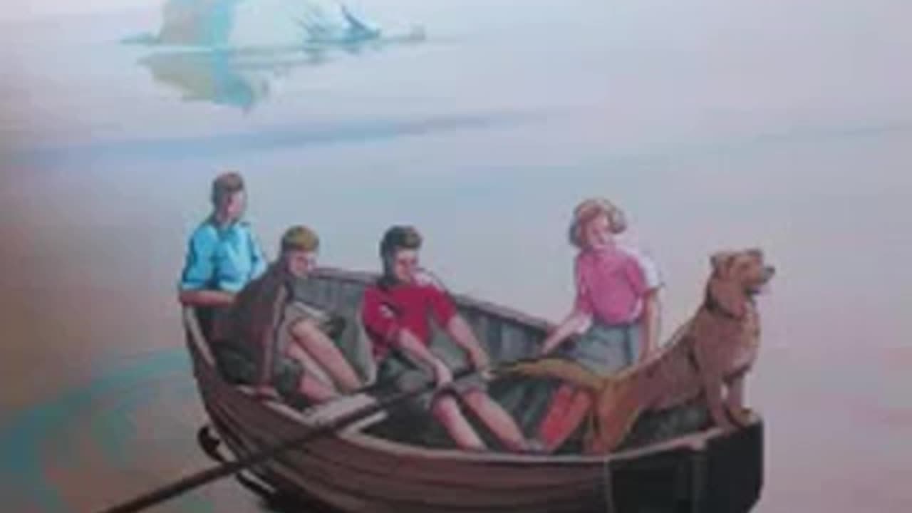 five on a treasure island - audio book