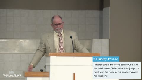 "Crown of Righteousness" - Dr. Joseph Davis - 5/18/25