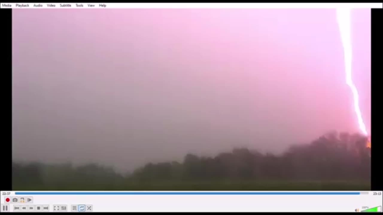 Lightning and thunder