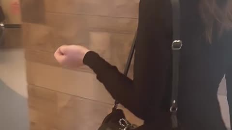 My american tgirl walking to me