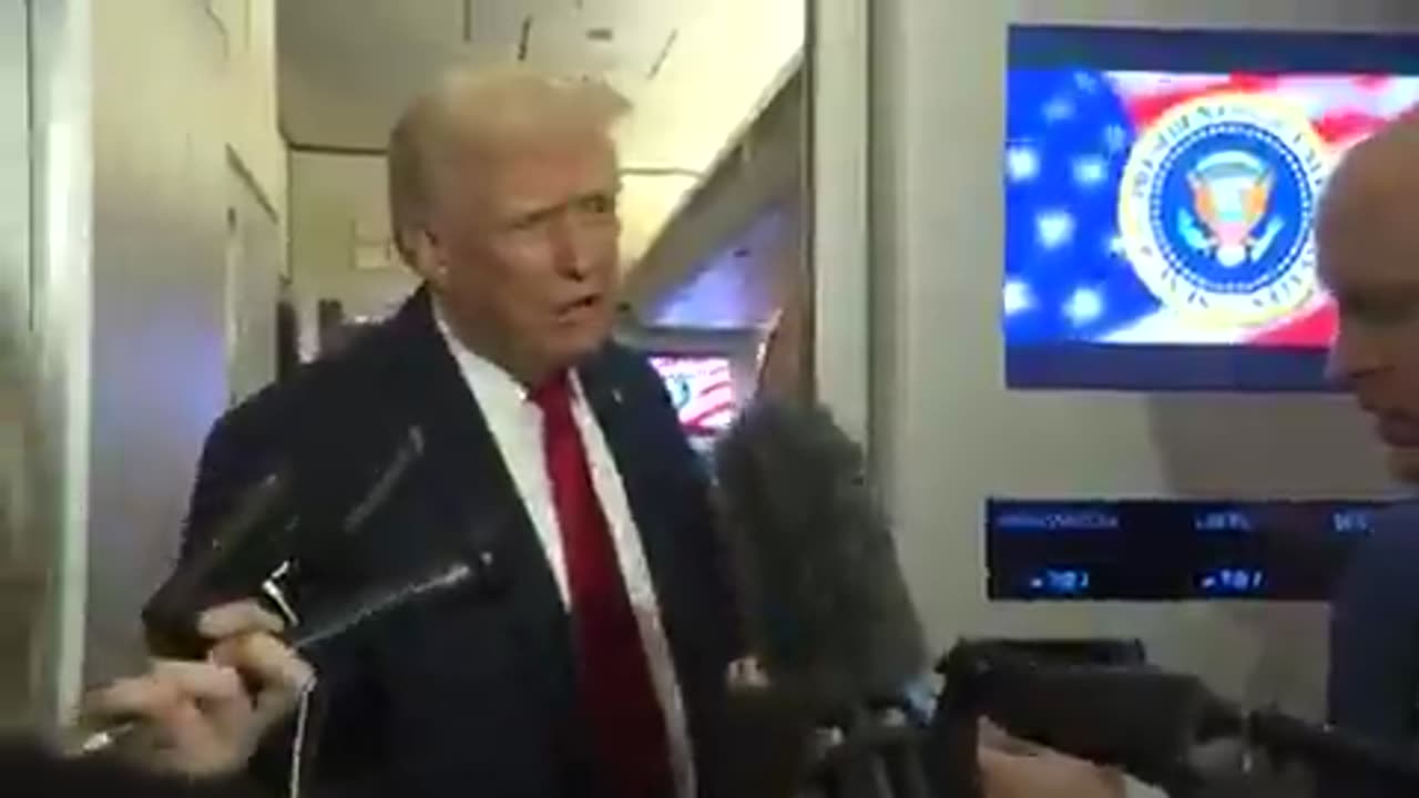 Q: Are you planning to replace Kash Patel? TRUMP: No. Hes doing a good job.