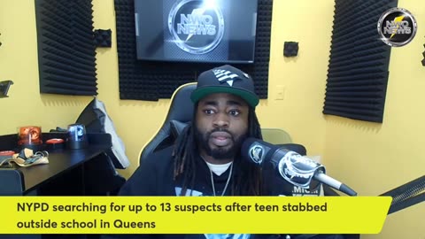 NYPD searching for 13 suspects after 15 year old teen stabbed, beaten in Queens robbery