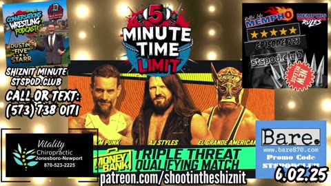 SHIZNIT MINUTE 6.02.25-BT TALKS MONDAY NIGHT RAW!! !!