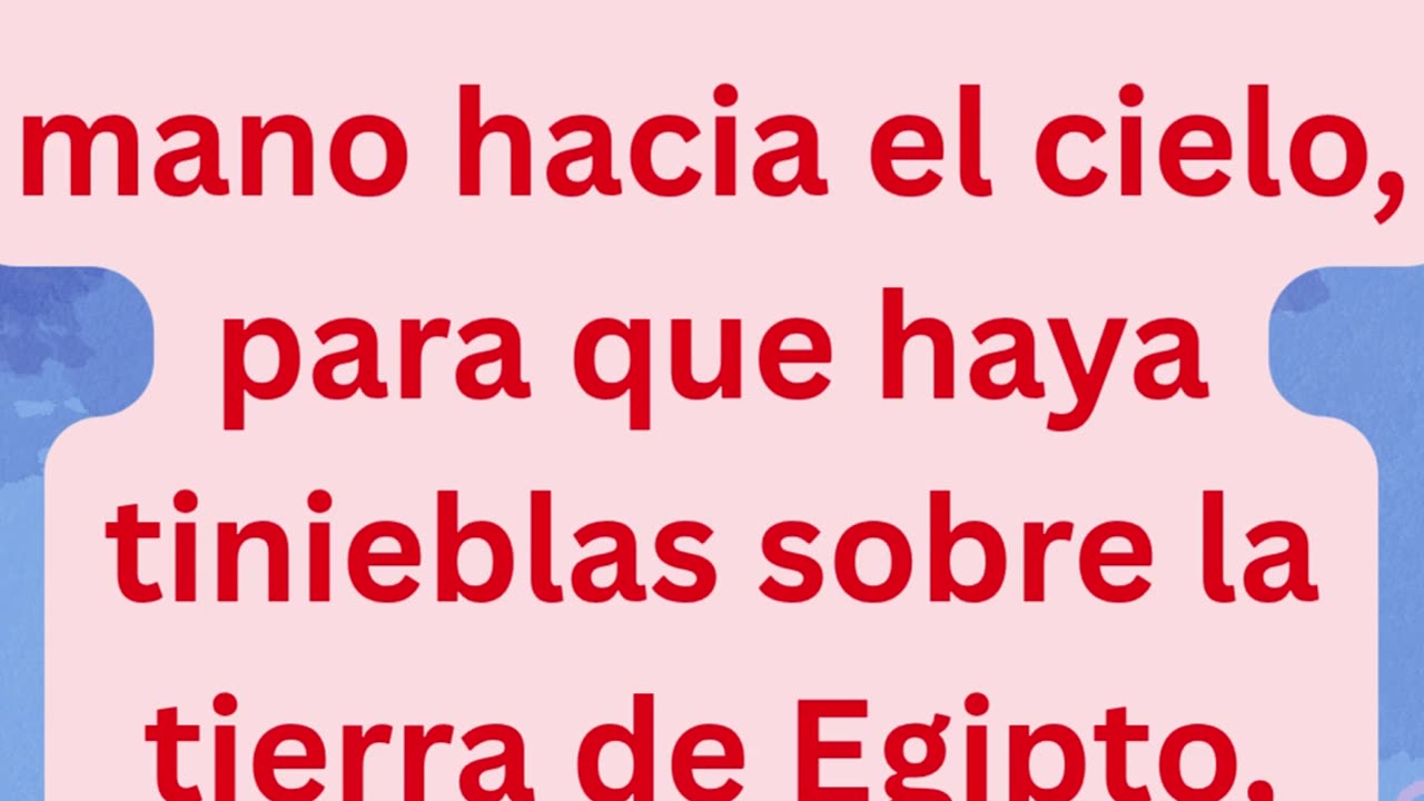 «Tinieblas densas sobre Egipto» Éxodo 10:21,22,23 #shorts #youtube #ytshorts #shortvideo #reels #yt