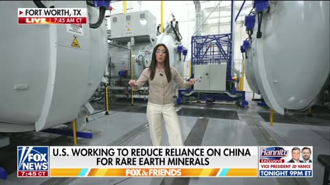70% of rare earths we get from China will PLUMMET to 0% by the end of Trump's term