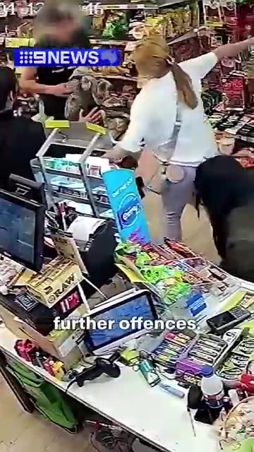 Queensland teen's alleged attack after court release ｜ 9 News Australia