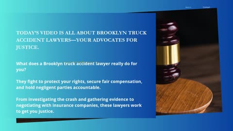 Top Truck Accident Lawyers in Brooklyn| Braude Injury Lawyers| Legal Help After Truck Accidents