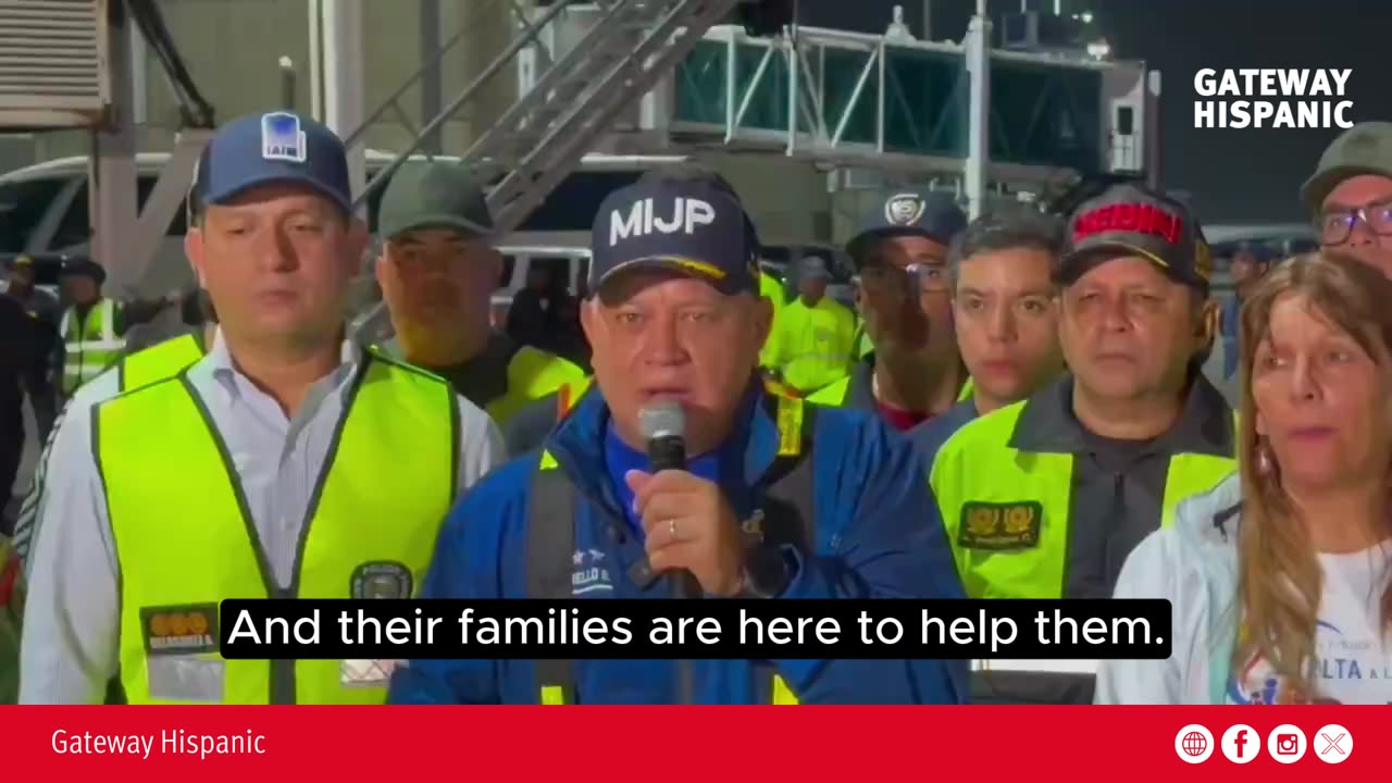 Diosdado Cabello confirmed arrival of tiktoker Leito Oficial on repatriation flight