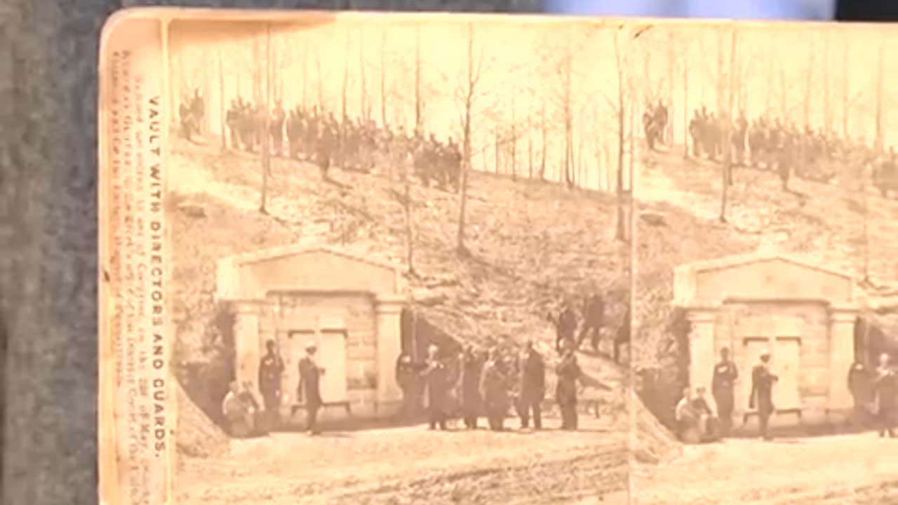 The Stereocards of Ford's Theatre & Mr. Lincoln's Tomb