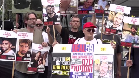 Angry families of Israeli hostages cry out against Netanyahu