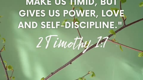 God’s Spirit equips you to walk boldly and in love.