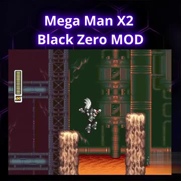 MEGAMAN x2 mod Black zero