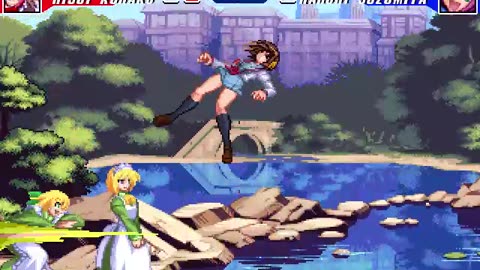 Hisui, Kohaku, and Mech Hisui (Me) vs Haruhi Match #3