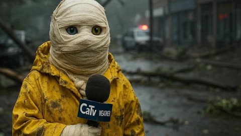 Cat weather reporter return