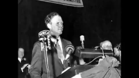Charles Lindbergh on Jewish Subversion in America