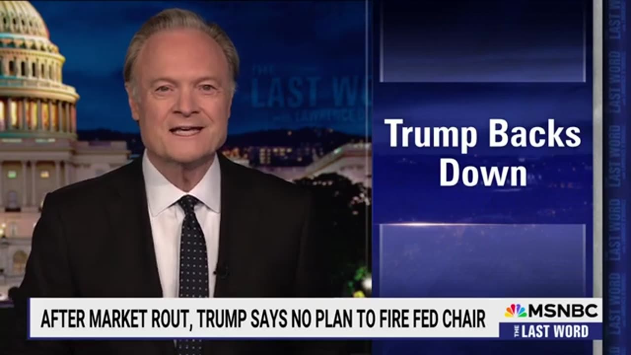 Lawrence: Trump, a 'humiliated clown' who always pretends he never backs down, backed down again