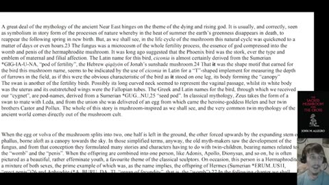 The Sacred Mushroom and the Cross by John M. Allegro - Chp 11, as read by Adam Hull