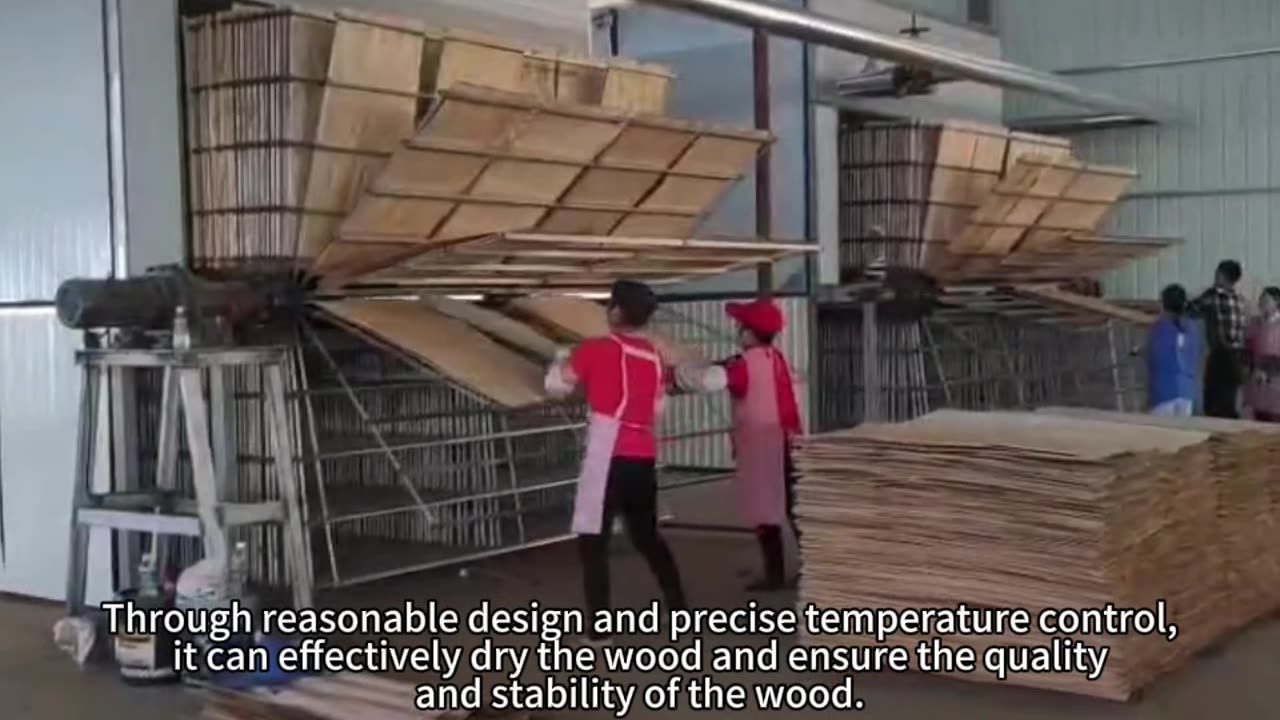 wood veneer dryer