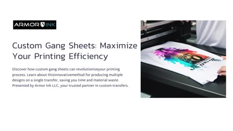 Custom Gang Sheets – Premium Quality from Armor Ink LLC