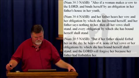 Numbers 30– Fathers are the head of the household and responsible for their spiritual health. 2023