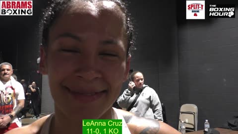 WBA Continental; American Super Fly. Champion LeAnna Cruz Talks about Her win over Regina Chavez