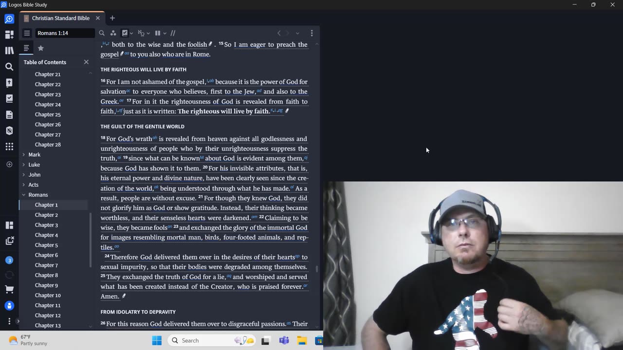 what can be known about god is evident among them [The Bride of Christ]