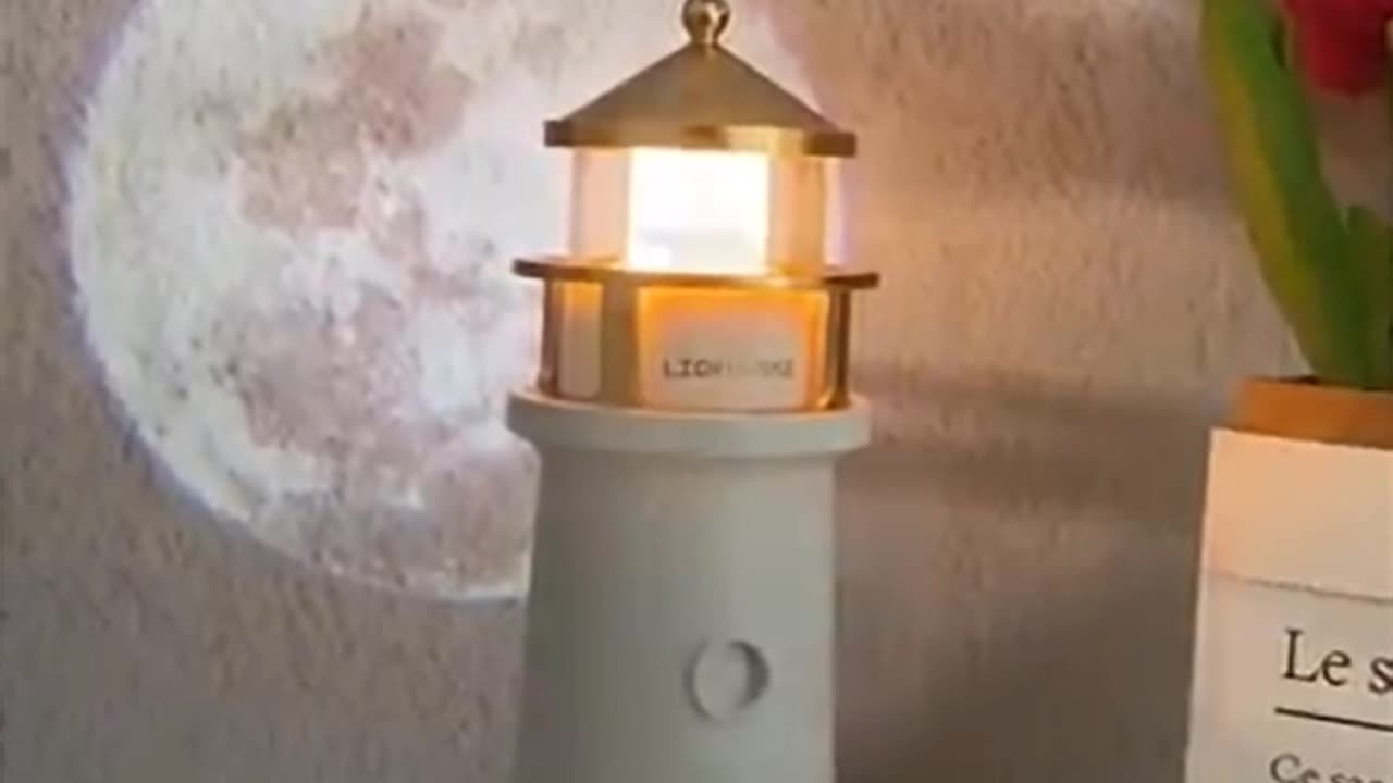 Luna Glow Projector and Modern Desk lamp.