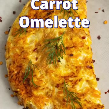 Carrot omlette