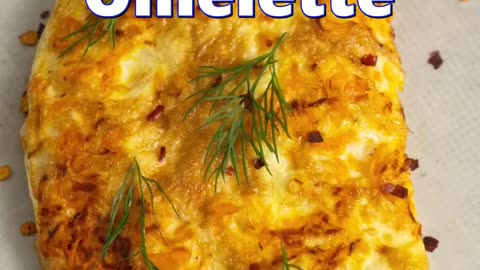 Carrot omlette
