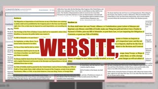 Fact Check: U.S. Constitution's Article 1 Sections 9 And 10 WERE Deleted From Congress Website