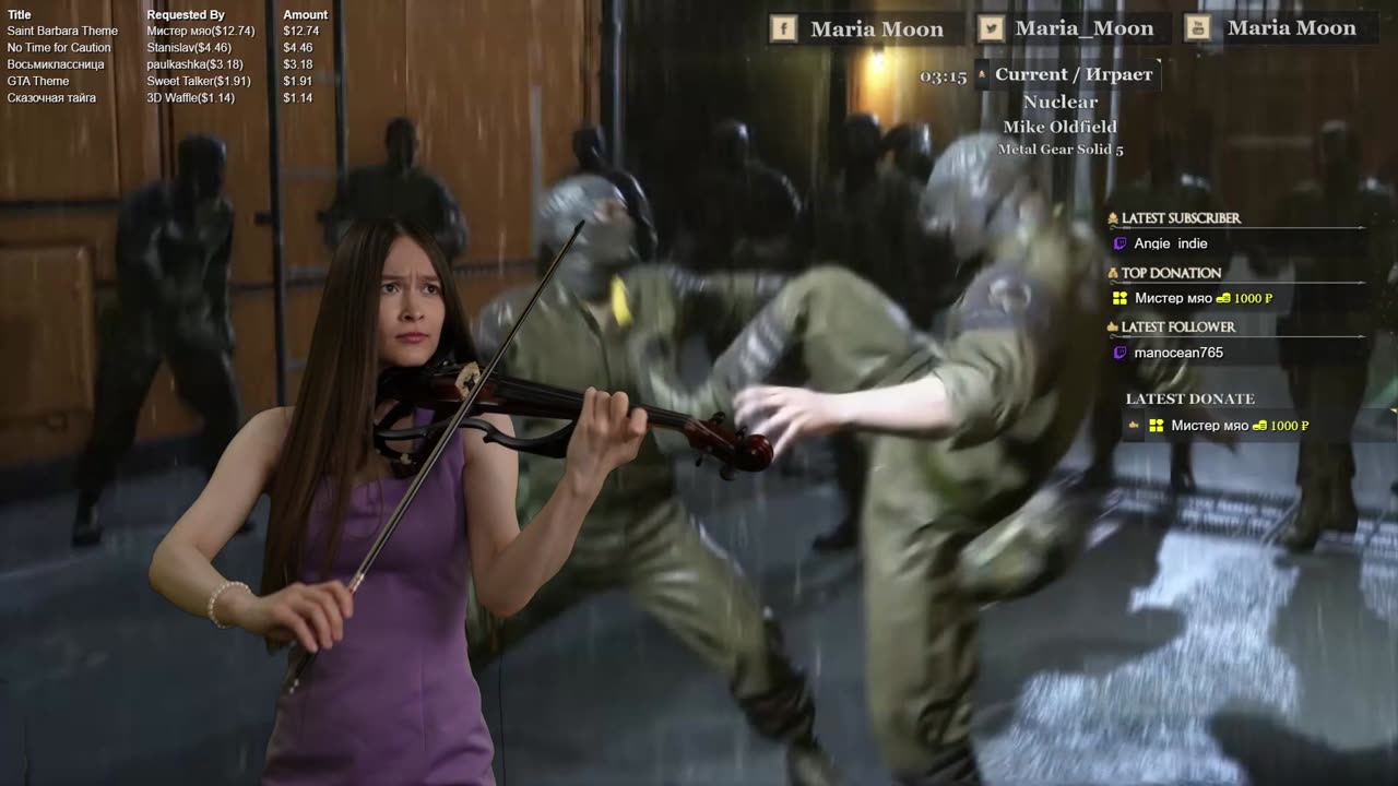 🎻 Mike Oldfield - Nuclear (Violin Cover) | Metal Gear Solid V 🎮⚡