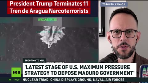 'What the US Navy is doing off Venezuela is the latest attempt of intimidation' — Esteban Carrillo