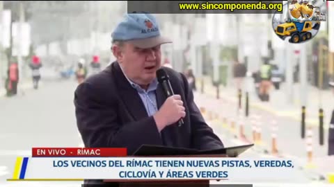 NUEVA AVENIDA FRANCISCO PIZARRO. A "PORKY" NADIE LO DETIENE, NO SE CANSA DE SERVIR AL PUEBLO