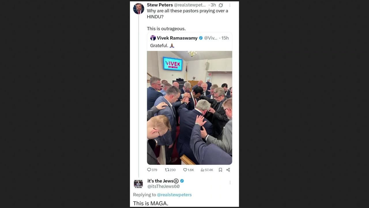 Subverted White Pastors Pray Over Vivek Ramswamy??? - A Healthy Talk P2