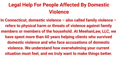 Meehanlaw LLC - Domestic Violence Attorney in Fairfield, CT