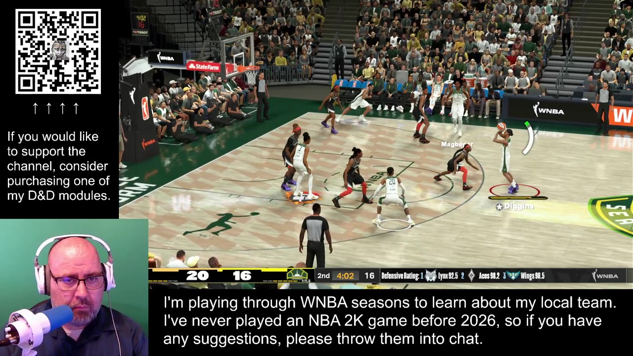 NBA2k26 - Learning my Local WNBA Team