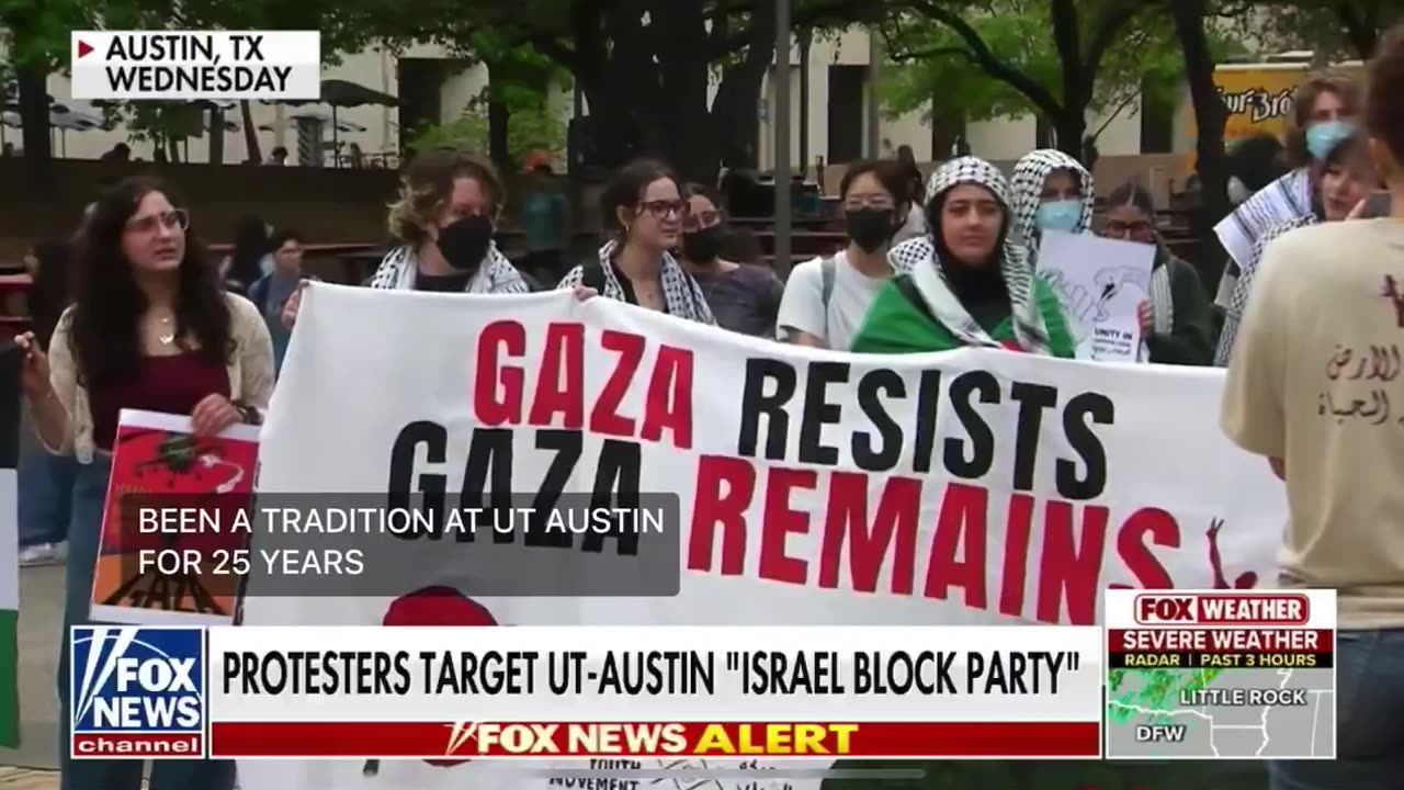 Dozens of pro-Hamas dirtbags disrupted a peaceful Israeli block party