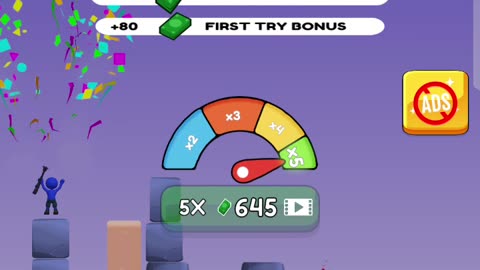 Bazooka Boy Game Level 54