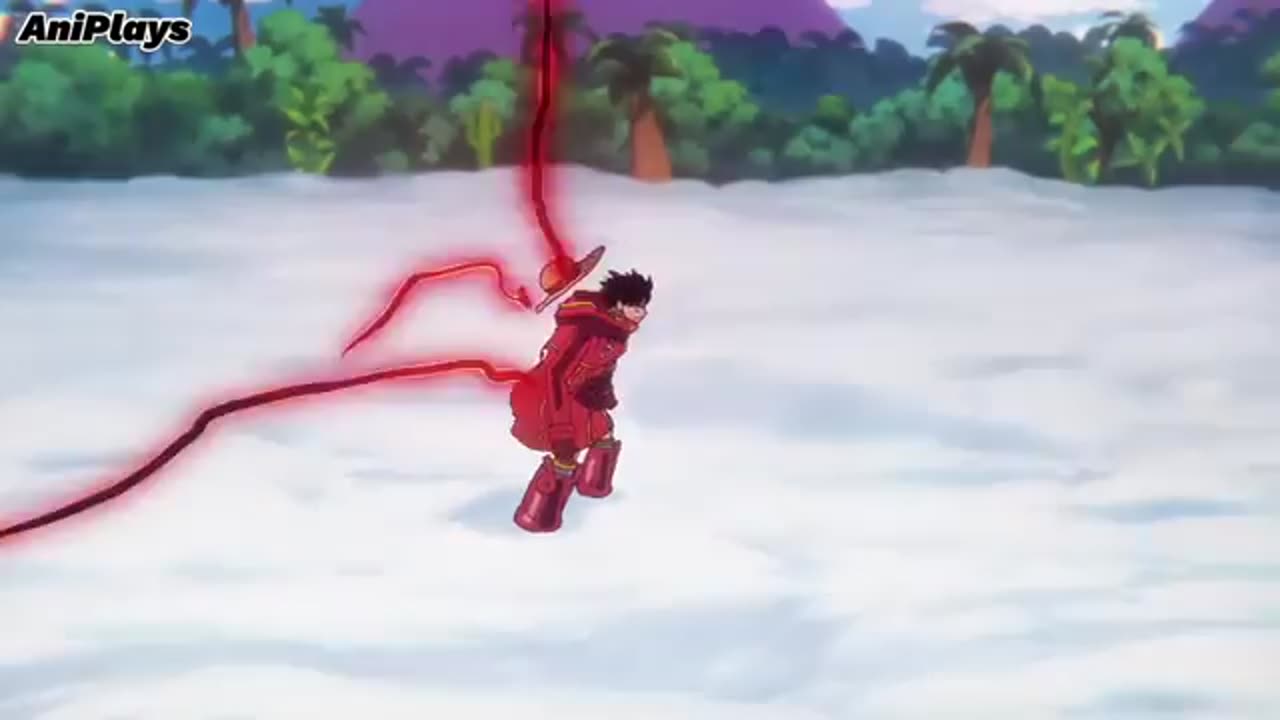 Luffy meets Kizaru after 2 years