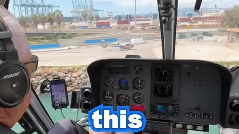 Never Touch This Helicopter Lever!